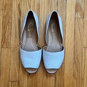Franco Sarto Vespera Peep Toe Flat